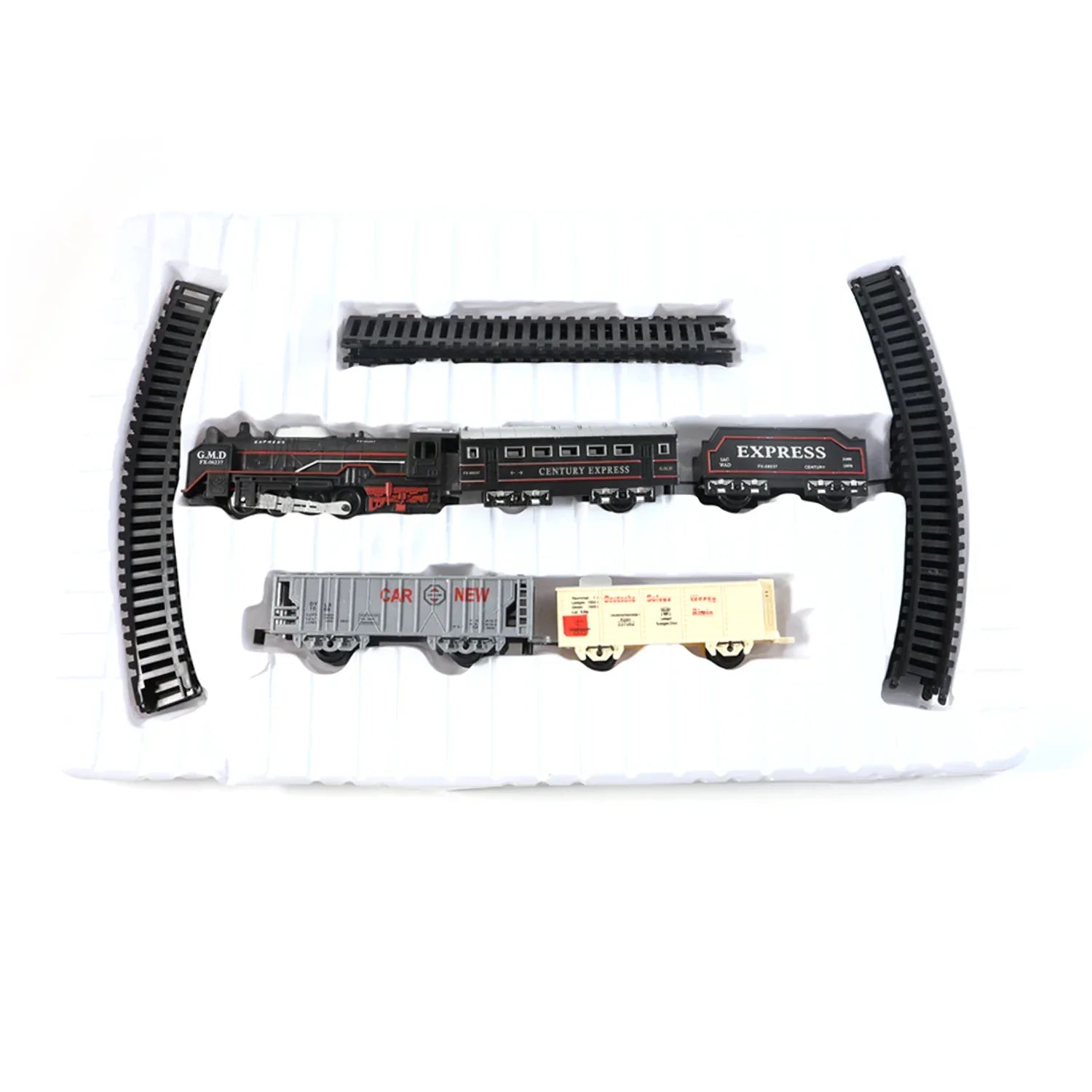 Toy Train Set For Kids Battery Operated Train With Track Set - Zidbik