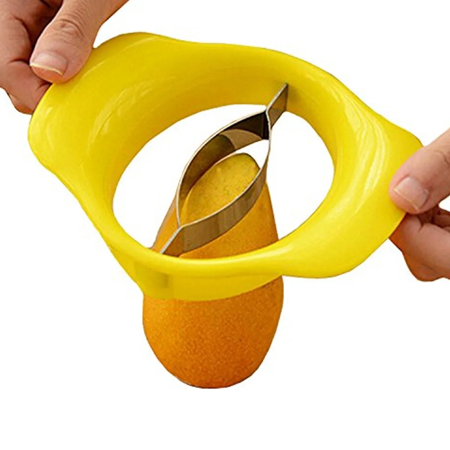 7197 Mango Cutter Chopper Slicer Tool Slicing Machine Stainless Steel Blade Mango Cutter - Zidbik
