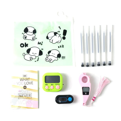Travel Tracking Essentials Premium Cute Stationery Gift Combo ( 1 Set) - Zidbik