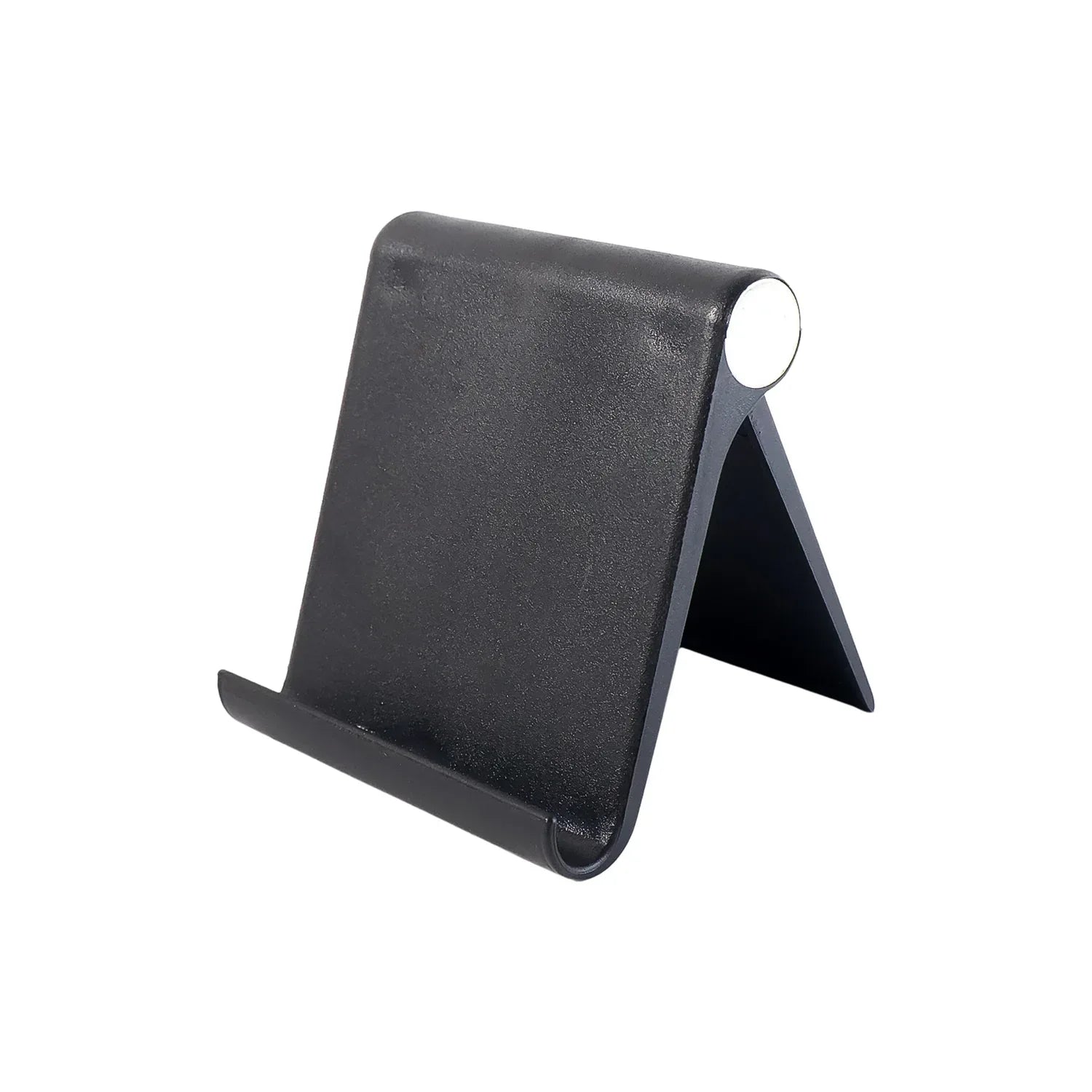 Plastic Foldable Desktop Mobile Stand (1 Pc Black) - Zidbik