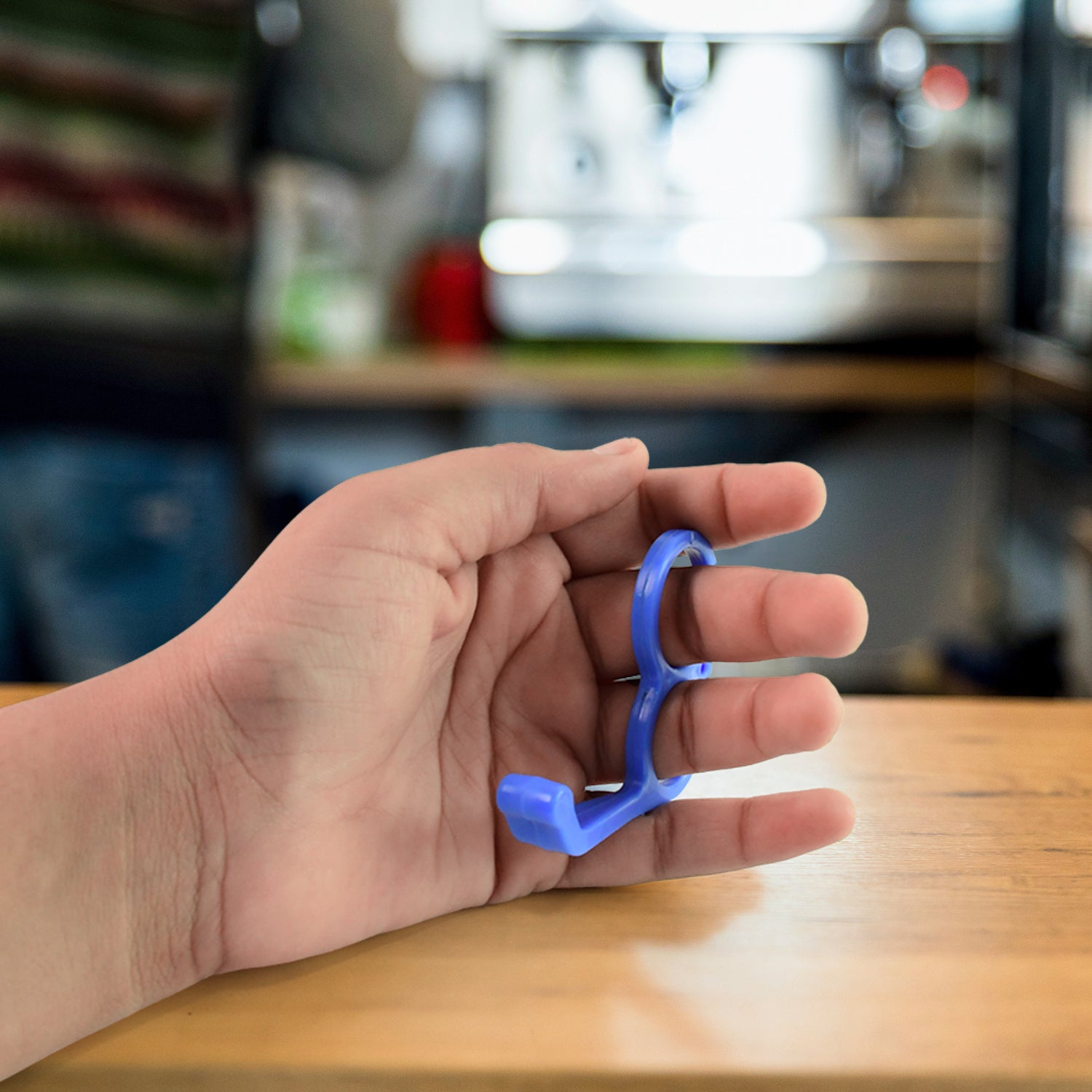 Plastic Hand Mobile Stand (Mix Color  1 Pc) - Zidbik