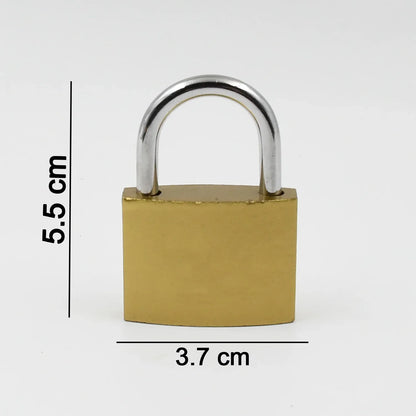Multipurpose Solid 3 Keys Padlock 38 Mm 1 Pc) - Zidbik