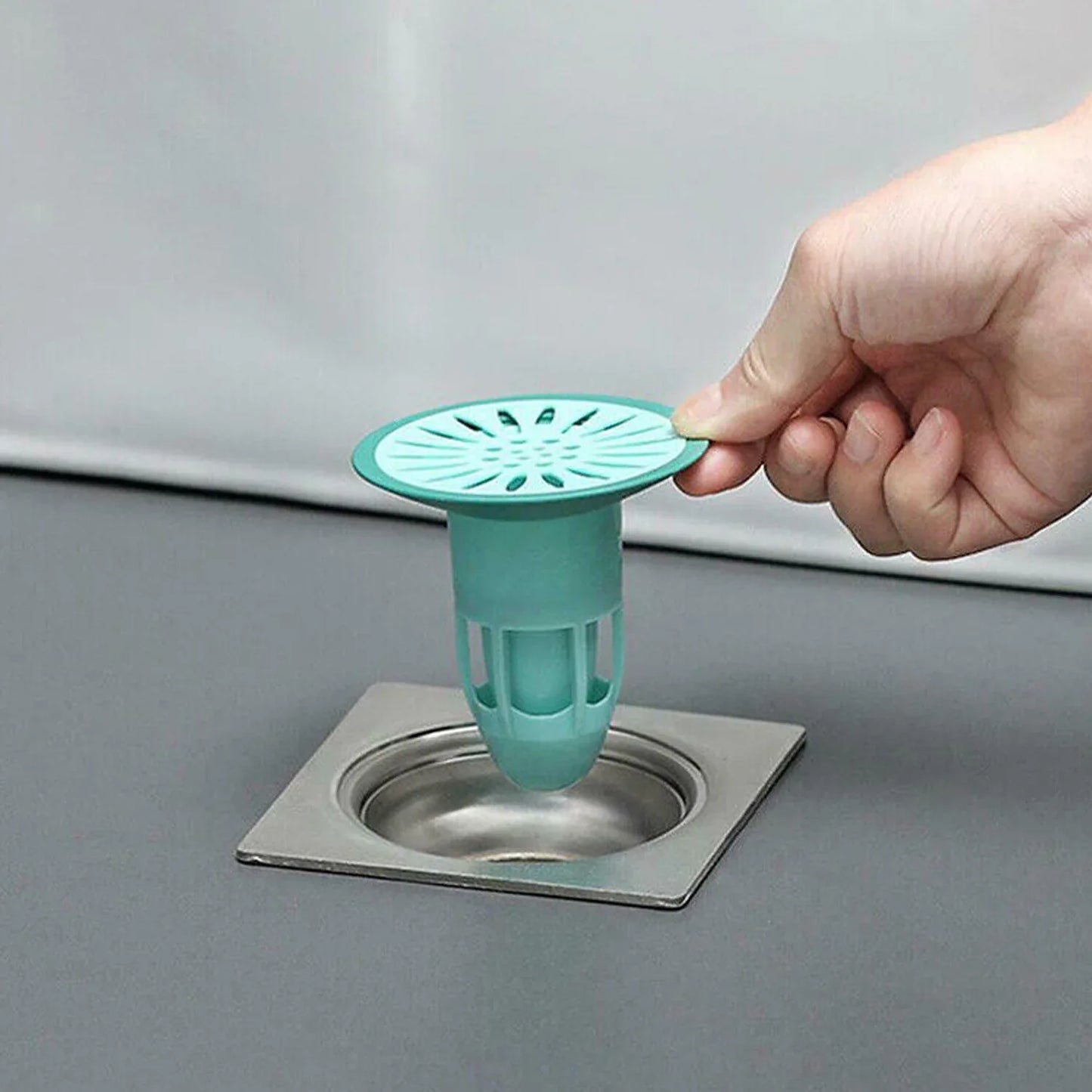 7968 Deodorant Floor Drain Core Silicone Drain Stopper Insectproof Anti-odor Hair Trap Plug Trap For Kitchen Bathroom Toilet - Zidbik