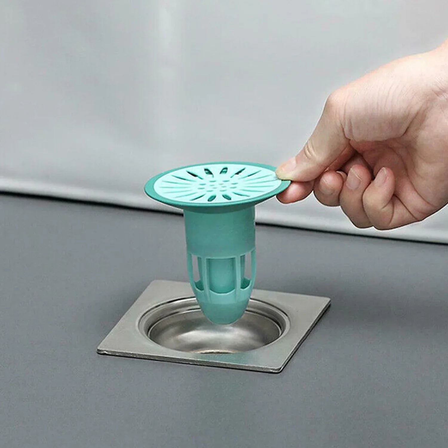 7968 Deodorant Floor Drain Core Silicone Drain Stopper Insectproof Anti-odor Hair Trap Plug Trap For Kitchen Bathroom Toilet - Zidbik