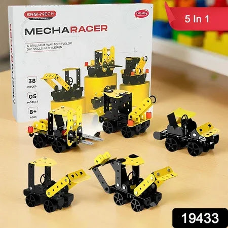 Aditi Stem Educational Mecha Racer Diy Construction Kit - Zidbik