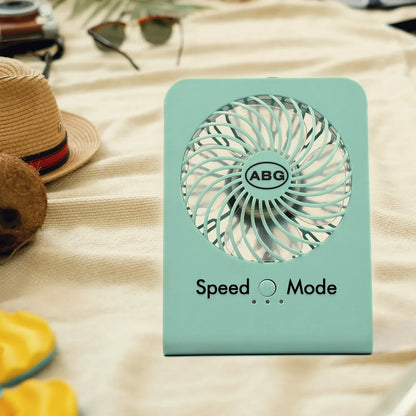 4810 Portable Desk Fan Big Table Fan 3 Step Speed Setting Fan Personal Desk Fan Suitable For Office School Home Use (Battery Not Include) - Zidbik