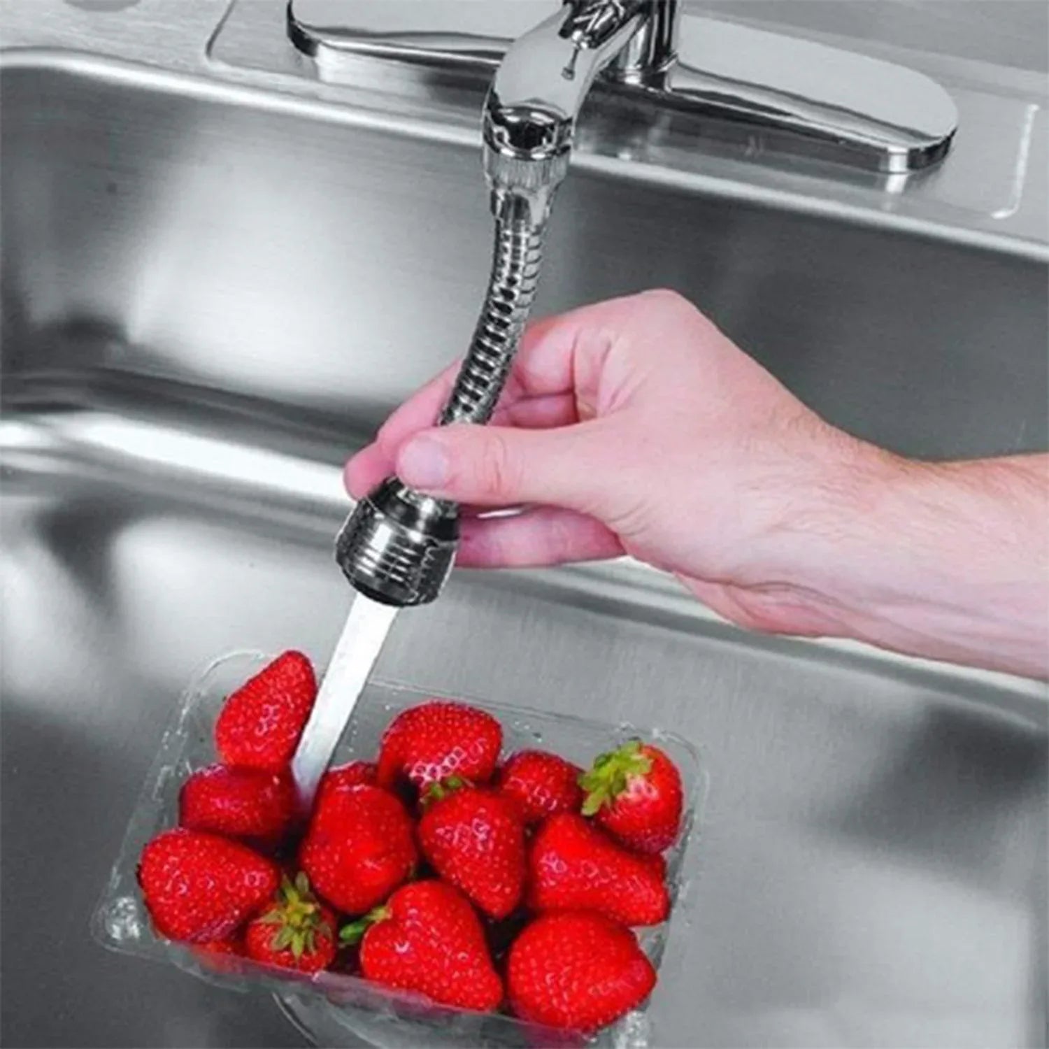 9006 Flexible Water Sprayer And Sprinkler Used For Watering And Washing Types Of Things. - Zidbik