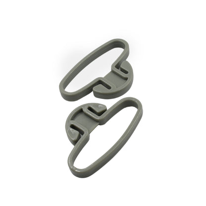 9331 Portable Shopping Bag Handle Holder Household Plastic Bag Hook Kitchen Supplies Carrier Holds Plastic Reusable Grocery Bags Holder Portable Bag Carrier Multifunctional (2pc) - Zidbik