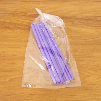 Reusable Plastic Drinking Straws Pack Of 10 - Zidbik