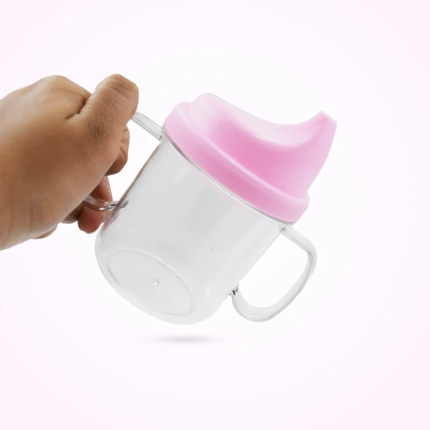 5979 Baby Milk Mug Sippy Cup Baby Mug Leakproof Mug For Kids Lightweight Nursing Dishwasher Safe Mug (250 Ml 1 Pc) - Zidbik