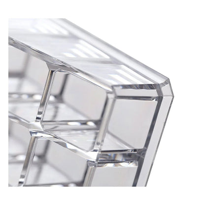 6093 Acrylic Multi Purpose Lipstick Cosmetics Stand Display Holder 24 Section - Zidbik
