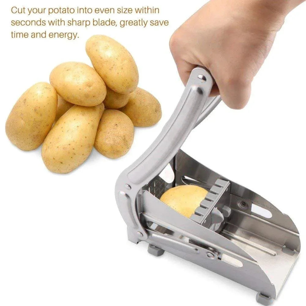 0083a French Fries Potato Chips Strip Cutter Machine With Blade - Zidbik