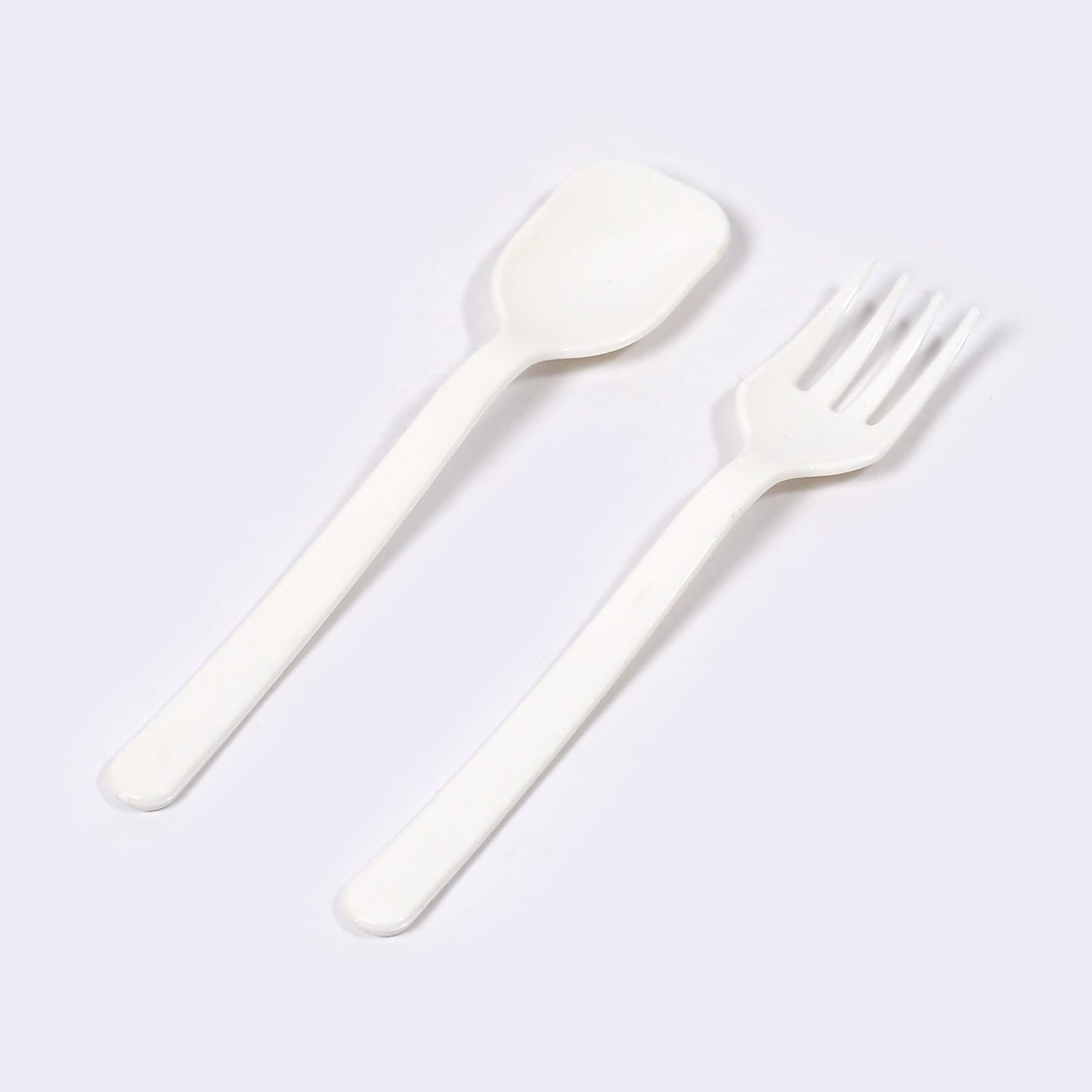 5239 Plastic Forks  Spoon Cutlery-utensils Parties Dinners Catering Services Family Gatherings ( Pack Of 2) - Zidbik