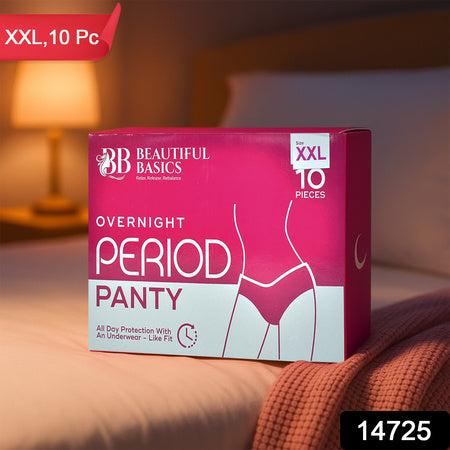 Beautiful Basics Overnight Period Panty Xxl Size (10 Pc) - Zidbik