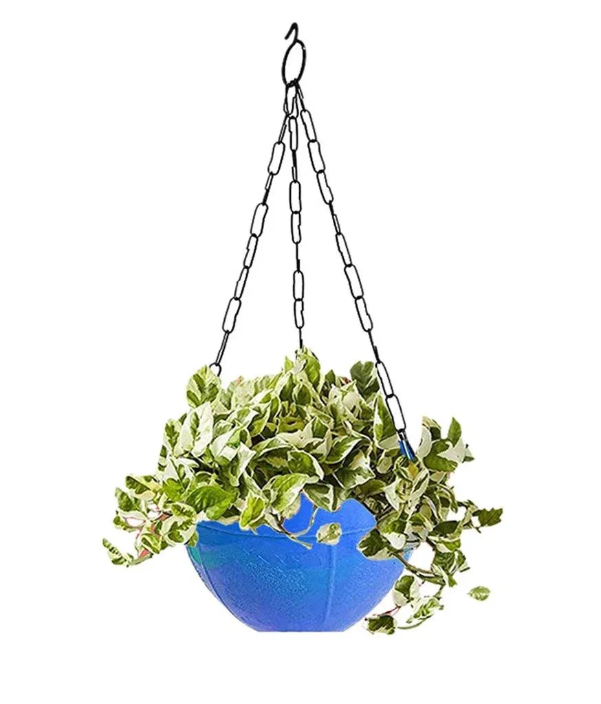 3851 Flower Pot Plant With Hanging Chain For Houseplants Garden Balcony Decoration - Zidbik