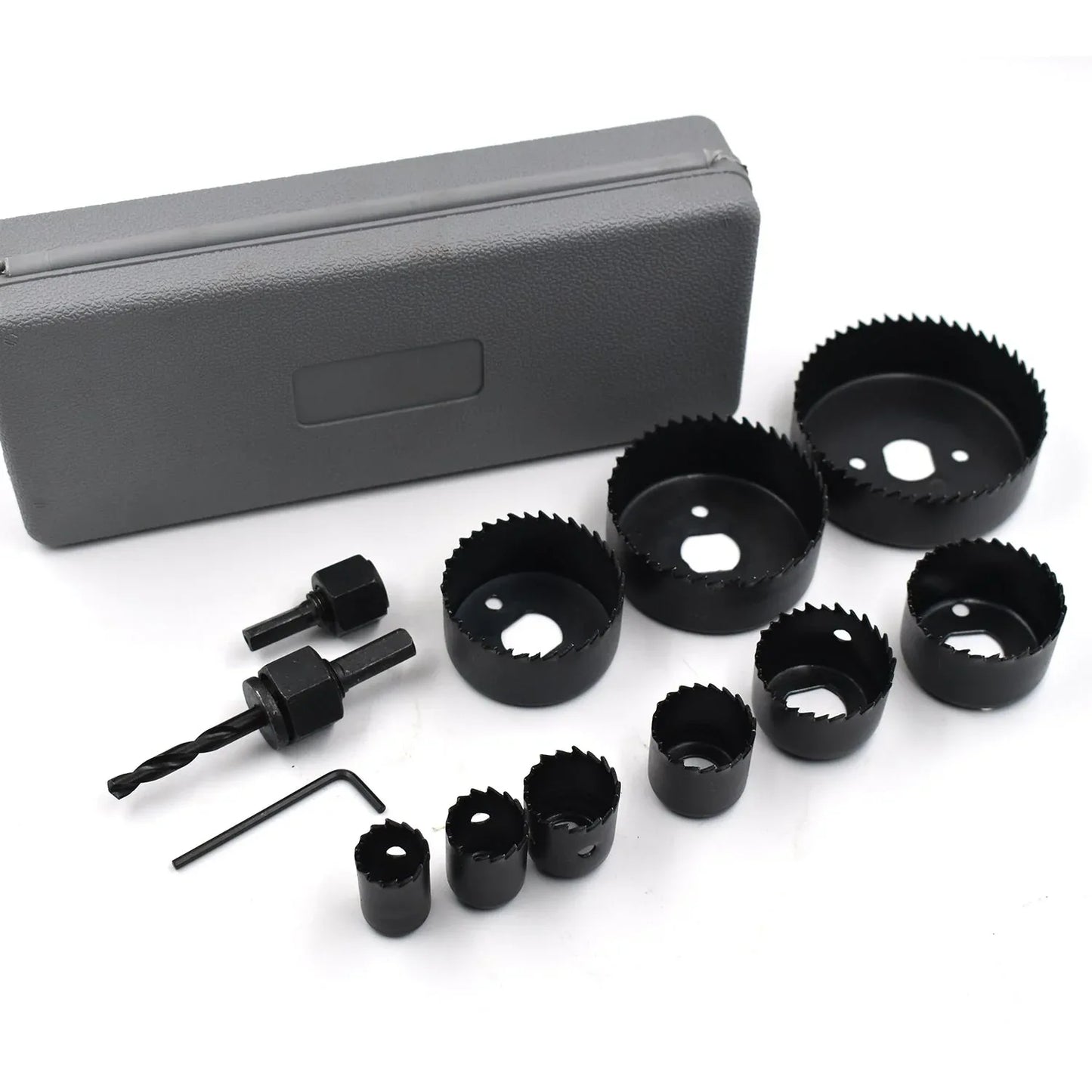0415 -12 Pcs 19-64mm Hole Saw Kit - Zidbik