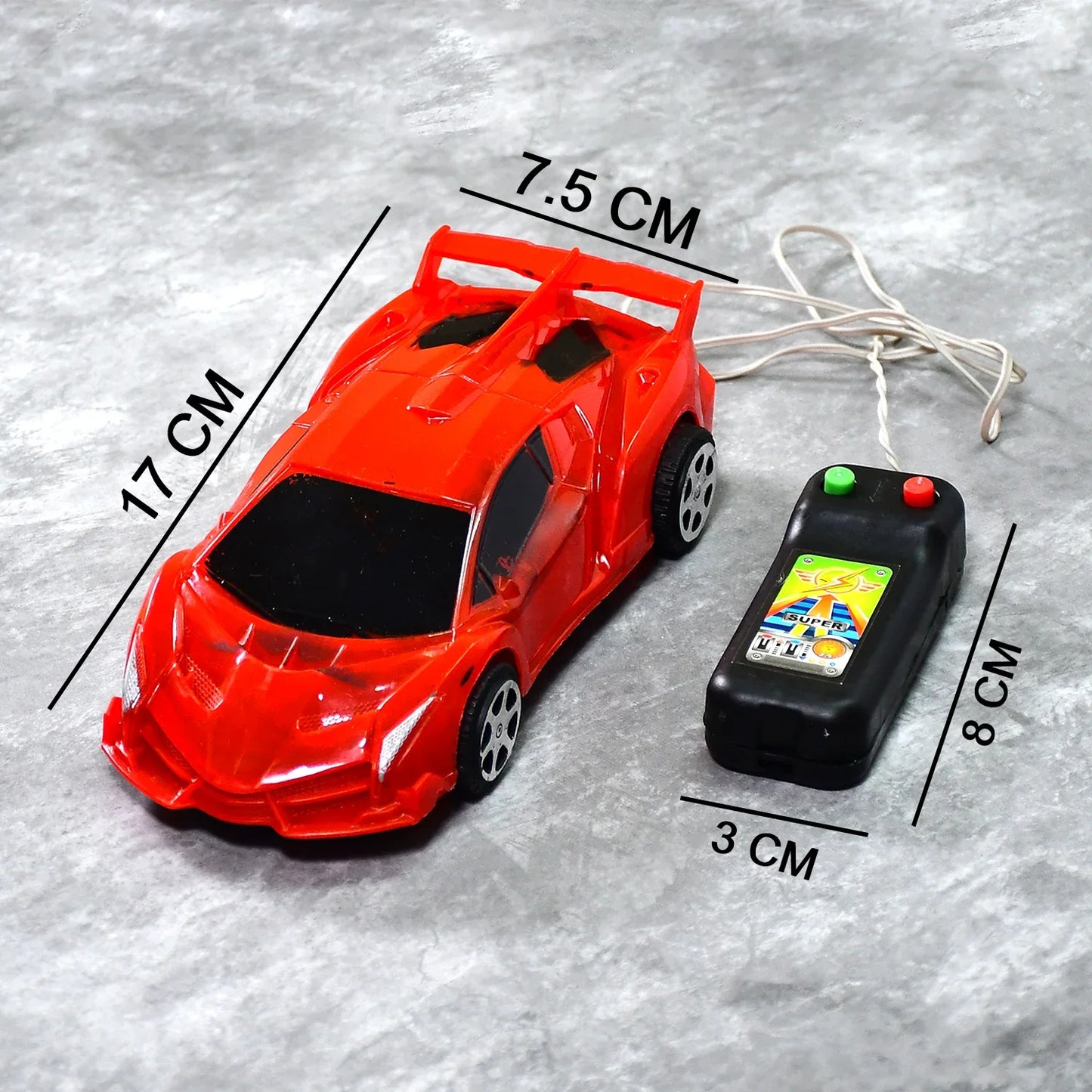 4444 Remote Control Simulation Model Racing Toy Car. - Zidbik