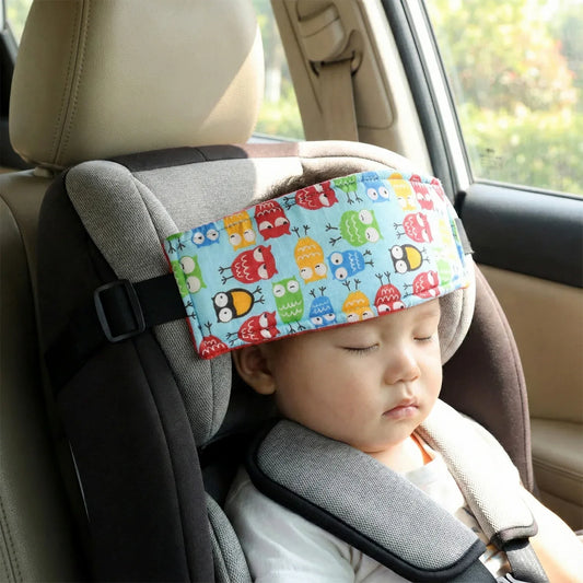 Adjustable Baby Car Seat Head Support Strap (1 Pc) - Zidbik