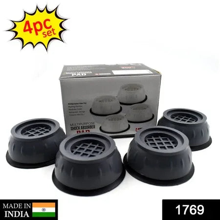 1769 Anti Vibration Pads With Suction Cup Feet - Zidbik