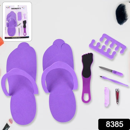 Personal Foot Care Tool Kit Pedicure Accessories Kit (9 Pcs Set) - Zidbik