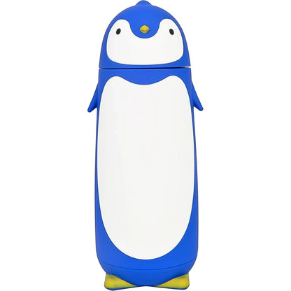 Penguin Water Bottle Penguin Cartoon Water Bottle Funny Travel Mug Insulated Inner Glass Vacuum Water Bottle - Zidbik