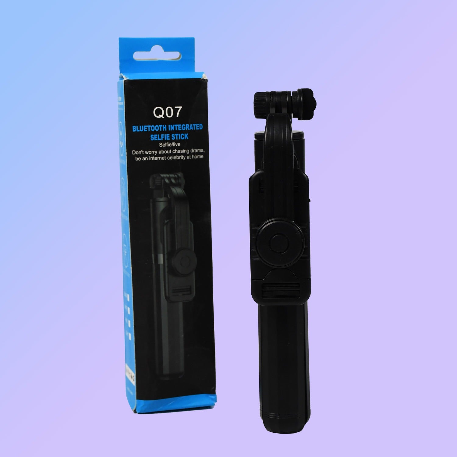 6401 Bluetooth Selfie Stick Portable Phone Tripod Stand For Mobile - Zidbik