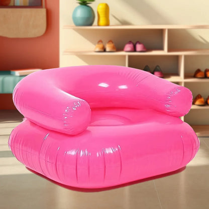 Inflatable Sofa Chair For Boys And Girls Suitable For Camping (28 Inch Approx 1 Set) - Zidbik