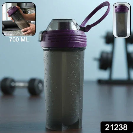 700 Ml Multipurpose Protein Shaker Bottle (1 Pc) - Zidbik