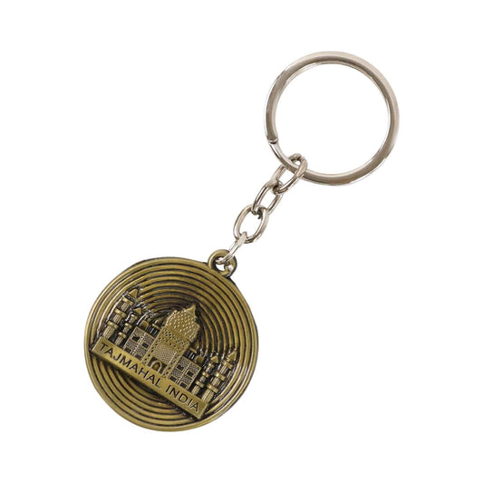 Premium Taj Mahal India Souvenir Keychain (1 Pc) - Zidbik
