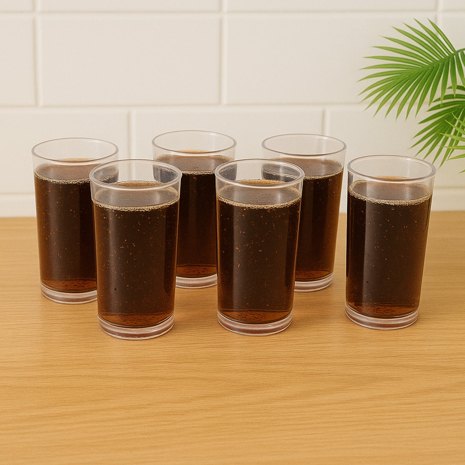 Supermom Martini Clear Glass Set (6 Pc) - Zidbik