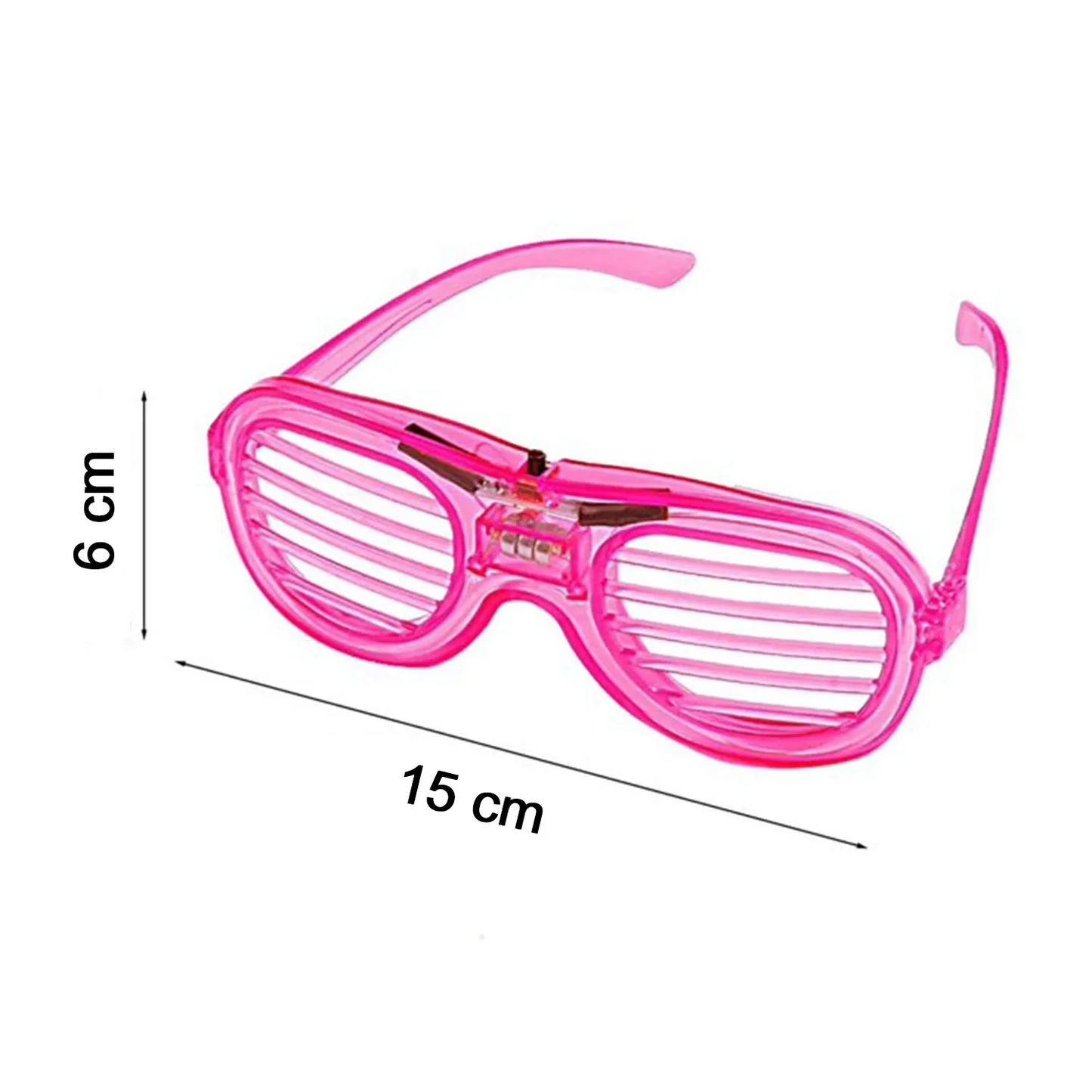 Led Light-up Party Glasses For Night Events (1 Pc) - Zidbik