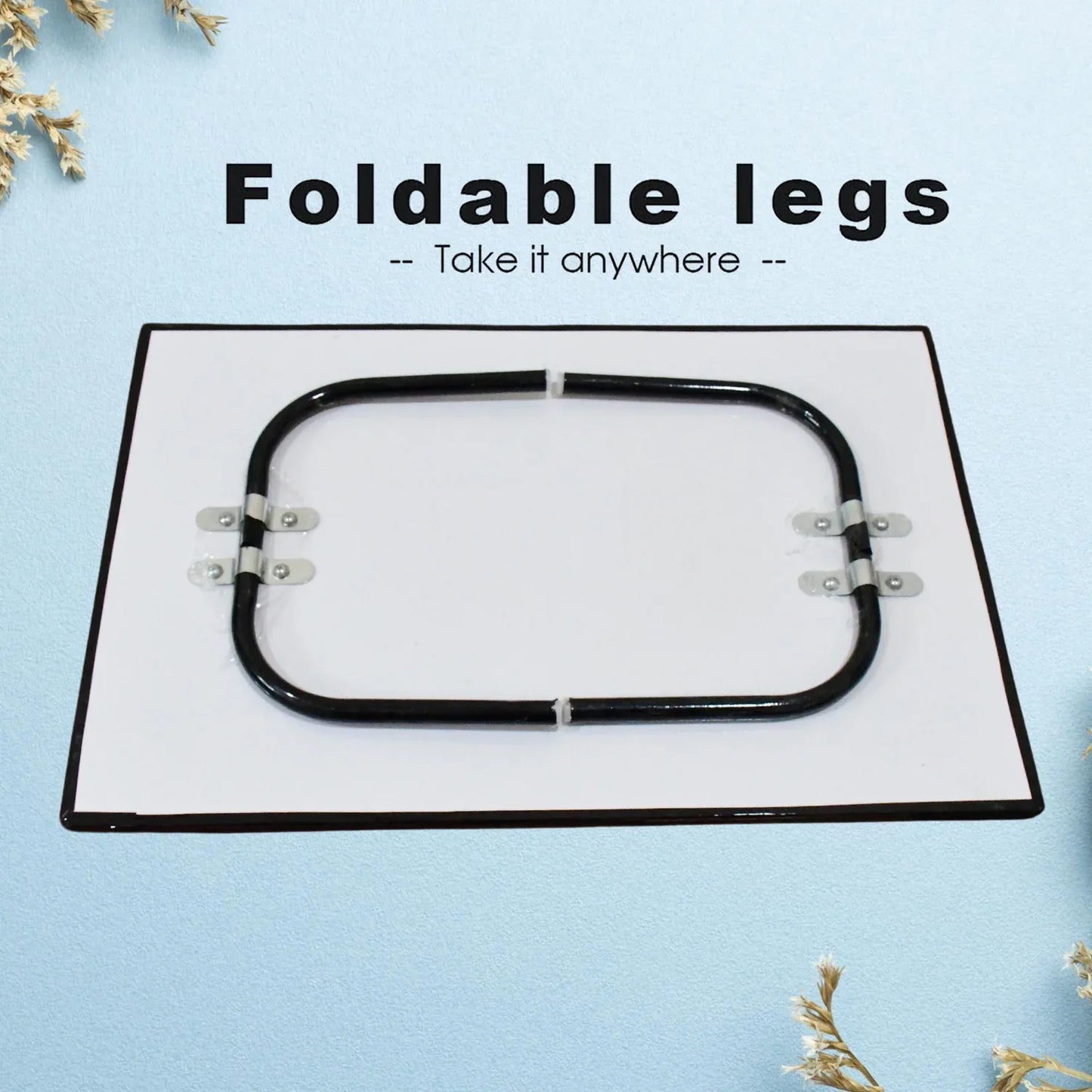 Foldable Multipurpose Mix Design Games Table Board Bed Study Table (48 28 Cm 1 Pc) - Zidbik