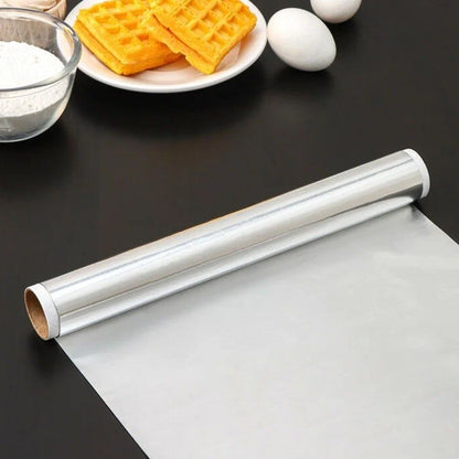 5989 Premium Quality Food Grade Aluminum Foil Roll Heavy Duty Non Stick Thick Aluminum Foil Sheet Baking Grilling Tool 72mtr (1pc) - Zidbik