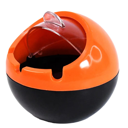 Ball Ashtray Pp Plastic Windproof With Lid Indoor Outdoor Patio Car Portable Ashtray - Zidbik
