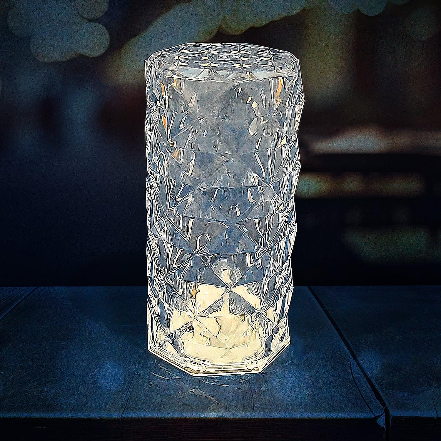 6240 Diamond Table Lamp Candles For Home Decoration Crystal Candle Lights - Zidbik