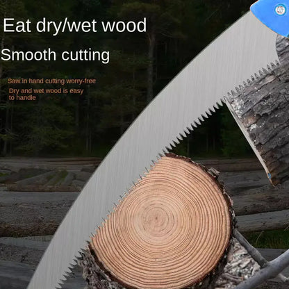 7566 20 Inch Pruning Saw With High Carbon Steel Hand Saw Edge Sharpen Teeth With Cover Packing Perfect For Gardening Grass Tree Cutting Plants Shrubs Wood Branch Cut - Zidbik