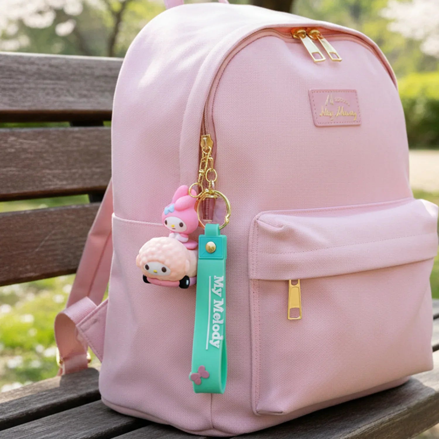 Cute Cartoon Character Silicone Keychain (1 Pc) - Zidbik