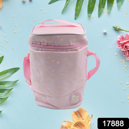 Zip Lunch Bag Cute Animal Lunch Bag With Carry Adjustable Strap Lunch Bag For Women Durable Reusable Durable Handbag Bag (1 Pc) - Zidbik