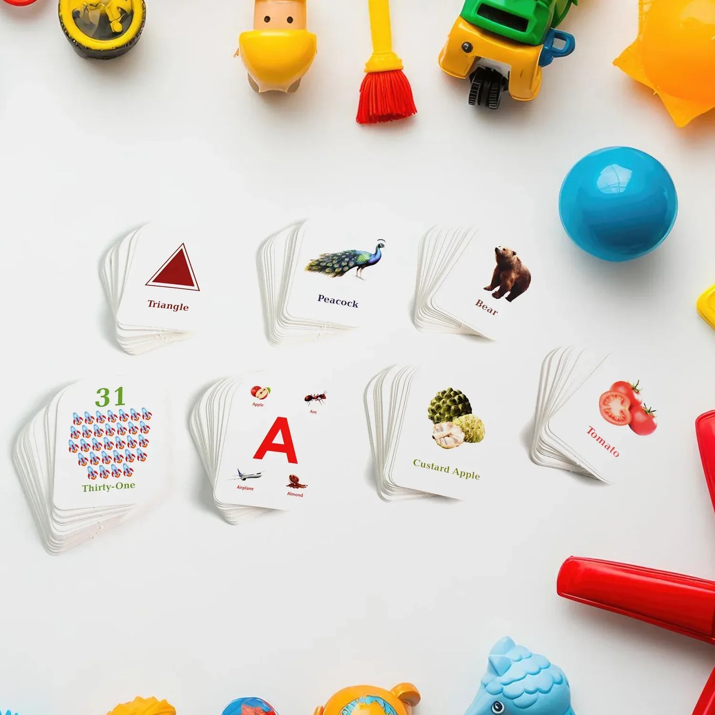 7-in-1 Kidkraft Early Learner Flashcard Combo Set ( 224 Pc Card) - Zidbik