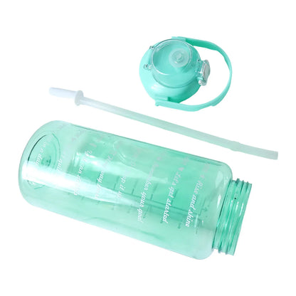 2 Litre Large Capacity Leakproof Sports Water Bottle (1 Pc) - Zidbik
