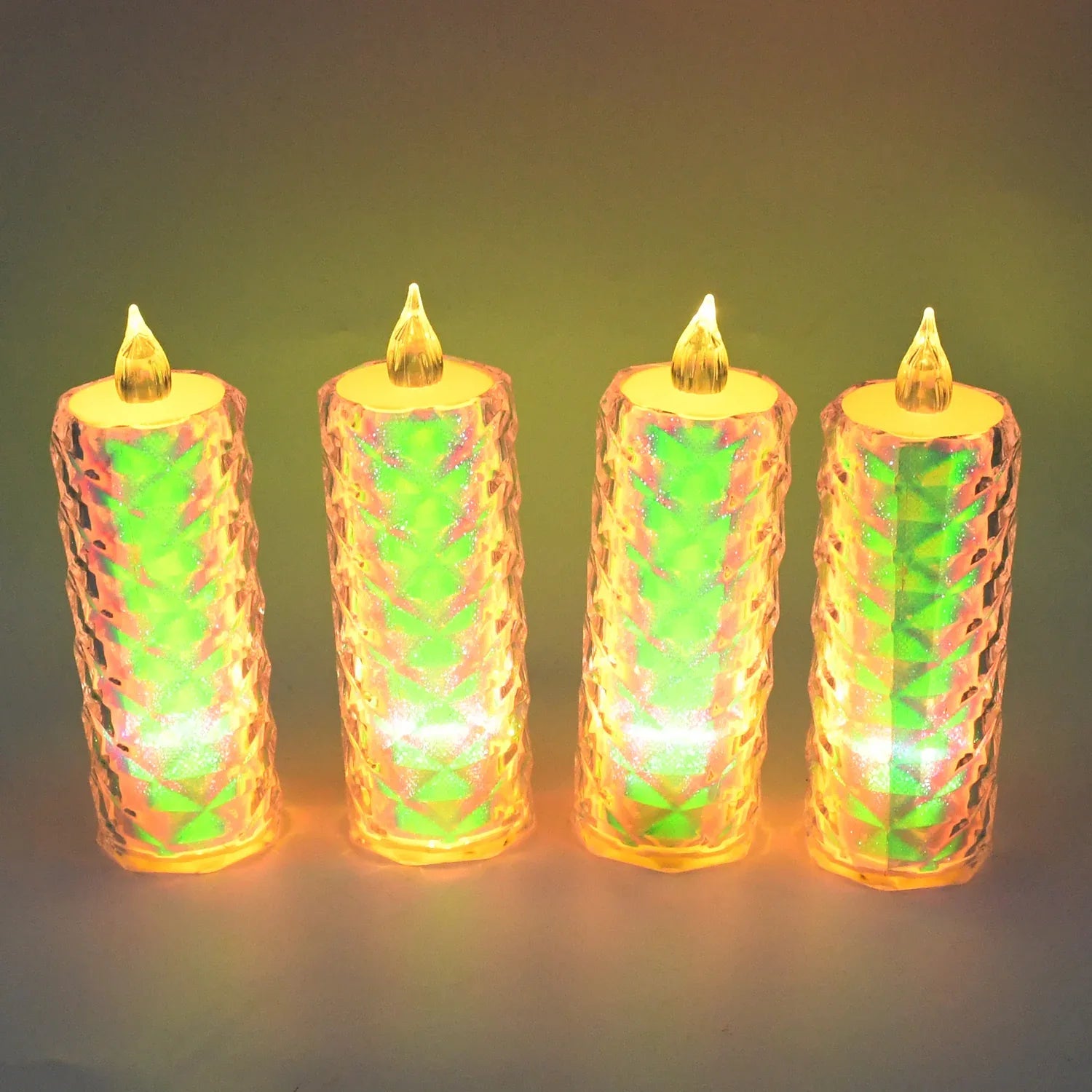 Festive Lighting For Any Occasion 12 Pack Led Tealight Candles - Zidbik