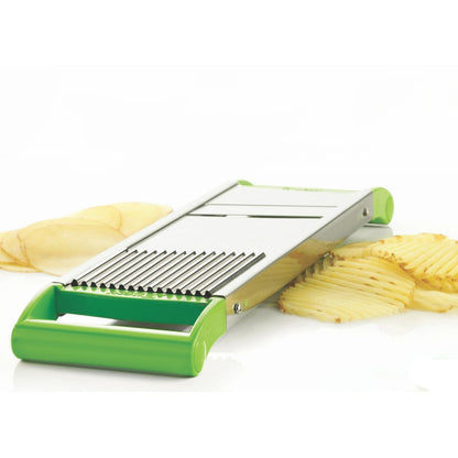 Apex Stainless Steel Vegetable Slicer (2-in-1) - Zidbik