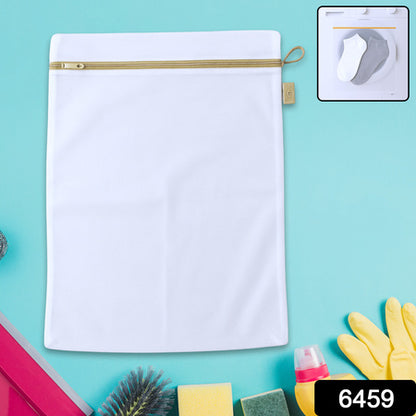 6459 Large Mesh Laundry Bags For Delicates With Premium Zipper Travel Storage Organize Bag Clothing Washing Bags For Laundry Blouse Bra Hosiery Stocking Underwear Lingerie (1 Pc) - Zidbik