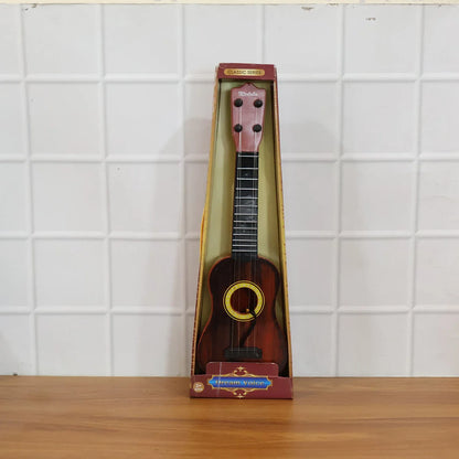 Classic Wooden Ukulele Guitar For Kids Beginners (1 Pc) - Zidbik