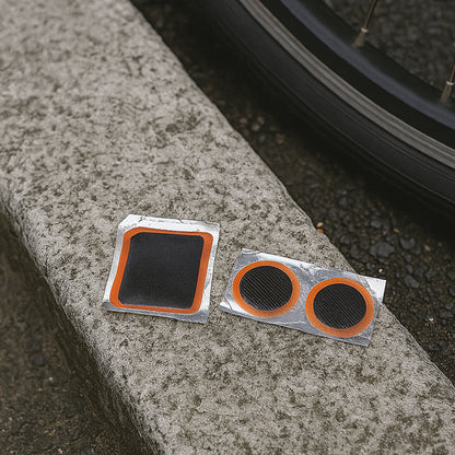 Bicycle Tire Repair Kit Puncture Repair Set With Adhesive Portable Tools - Zidbik