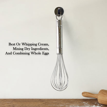 Apex Stainless Steel Small Hand Whisk (1 Pc) - Zidbik