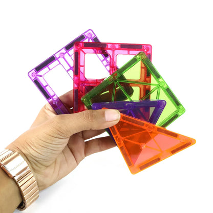 Magnetic Building Tiles - (26 Pc Set) - Zidbik