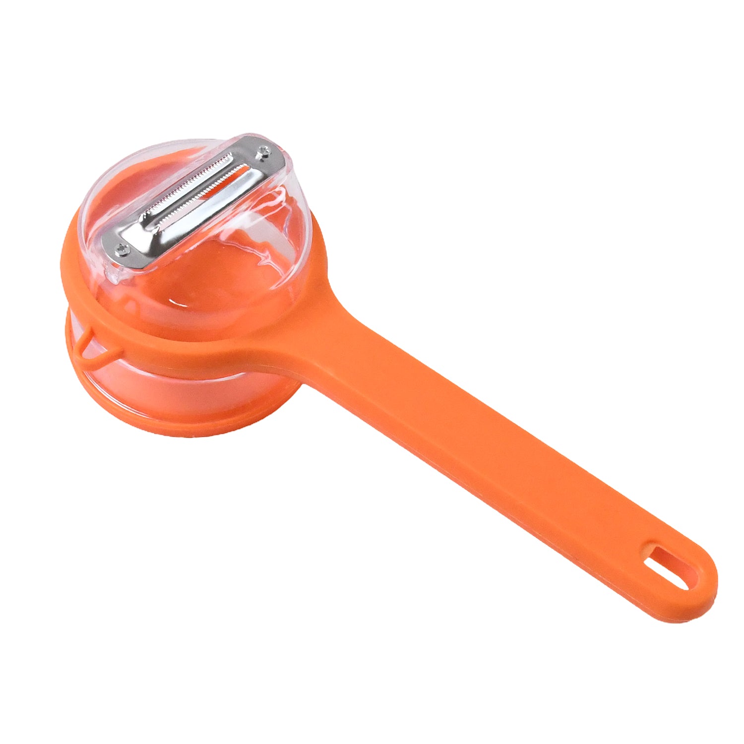 Stainless Steel Peeler With Container (1 Pc) - Zidbik