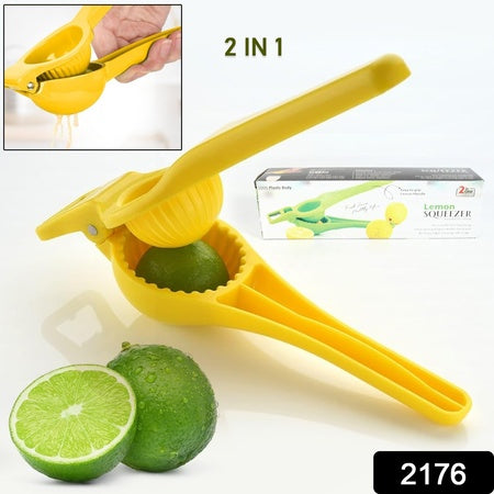 2176 Kitchen 2 In 1 Unbreakable Lemon Squeezer And Bottle Opener (1 Pc) - Zidbik
