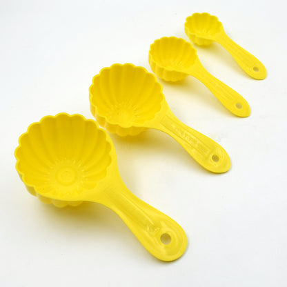 5559 Plastic Kitchen Tool Mould  Ladoo Mould Spoon Ladoo Making Spoon Set For Kitchen Multipurpose Plastic Ladoo Mold For Making Different Variety Of Ladoo (4 Pcs Set) - Zidbik